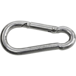 SWG 680 154 850 75 Fire Brigade Spring Hook Galvanised Steel 50x5 mm