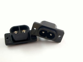 Gniazdo zasilające AC przykręcane na panel C8