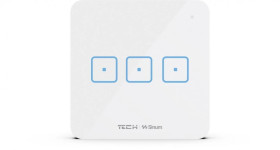 SINUM WS-03m Włącznik trójpolowy kolor biały