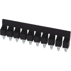 Zwieracz gwintowy 10-torowy do złączek serii ZUG 2.5mm2 ZKN-2,5-10 czarny A42-5193