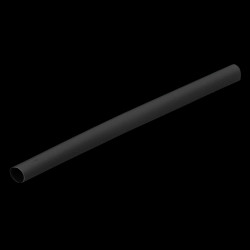 Koszulka termokurczliwa Ø10mm 1m blister czarna OR-KT-13219/B