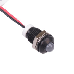 Q8P7BYYRG12E Red / Green Prominent 8mm 12VDC LED Panel Indicator IP67 APEM