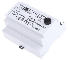 Zasilacz szyny DIN U wy 12V dc I wy 2A U we 230V ac Block 24W Liniowy