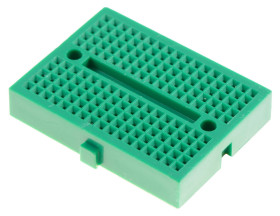 Green 170-Point Solderless Breadboard