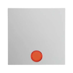 Berker B.1/B.3/B.7 Glas Klawisz pojedynczy do łącznika z 5 dołączonymi soczewkami śnieznobiały 16211909