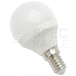 Żarówka LED E14 230V 6W 480lm 3000K kula barwa WW biała ciepła SPECTRUM LED