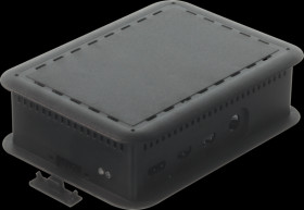 TEK-BERRY4.9 Case for Raspberry Pi 4, black