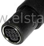 Gniazdo Mini-Din 9pin na kabel