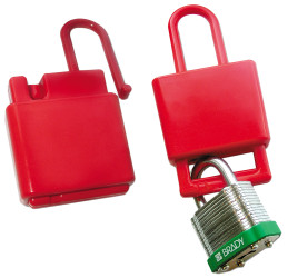 Blokada Zapięcie blokady Brady Czerwony zamki: 1