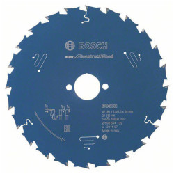 Bosch 2608644139 Expert Circular Saw Blade 190mm x 30mm x 1.3mm 24T