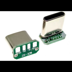 USB 3.1 Type-C – złącze męskie 16-pin THT/SMD pionowe