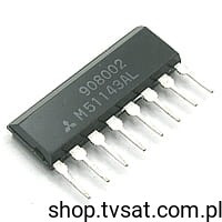 M51143AL IC Audio Recorder SIP8 MITSUBISHI BULK