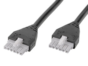 Kabel przewód-płytka, Mini-Fit Jr., raster: 4.2mm, 2m