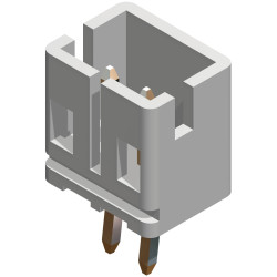 EDAC 140-502-415-001 Pin Housing PCB 2 Pins 2mm Spacing 1 piece