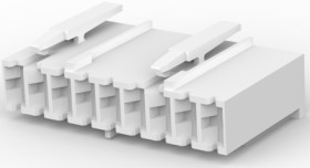 Socket housing, 9 pole, pitch 5 mm, straight, natural, 5-964702-3