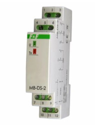 Przetwornik temperatury-55-125st.C 2-kanałowy 9-30V DC z wyjściem MODBUS RTU MAX-MB-DS-2
