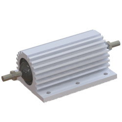 Rezystor do montażu w obudowie 6.8Ω 200W ±5% RS PRO drutowy