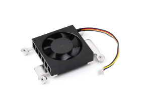 Waveshare Dedicated 3007 Cooling Fan For Raspberry Pi Compute Module 5, Low Noise, With Thermal Tapes, 5V Power Supply