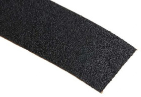 Taśma ostrzegawcza kolor: Czarny, materiał: Polipropylen, 50mm x 18.3m, RS PRO