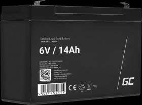 AGM34 AGM battery, 6 V, 14 Ah