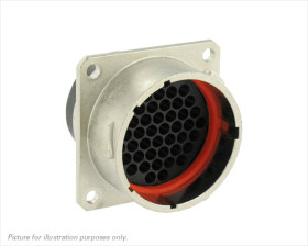 Złącze wielostykowe przemysłowe 48-pinowe, panelowe Gniazdo Souriau Sunbank by Eaton