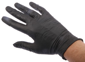 Rękawice jednorazowe, rozm. 7.5-8, Średnie, 100 szt., kolor: Szary, Ansell