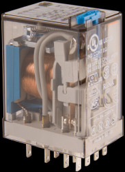 55.34.9.024.0040 Industrial relay, 4xUM, 250 V/5 A, 24 V