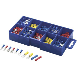 TruComponents 330068 Crimp set 0.50 mm&#xB2; 2.50 mm&#xB2; R/B/Y 450 pc(s)