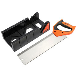 Pony Jorgensen POJ60115 Plastic Mitre Box with Saw 11.1/4in