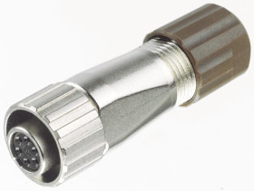 Złącze wielostykowe przemysłowe 11-pinowe Miniaturowe Montaż na kablu Gniazdo Hirose