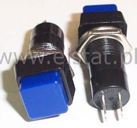 Przeł. przycisk stabilny kwadrat NO