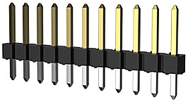 Amphenol 77311-818-10LF Listwa kołkowa, męska, standardowa 1 szt.