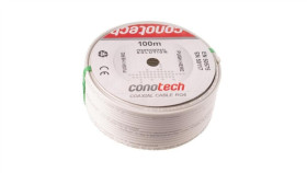 Przewód Koncentryczny Ns100 Trishield Rg6 - Rolka 100M