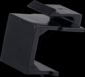 BS08-10121 Keystone dust cover, black, 10 pieces