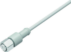 binder 77 3730 0000 20404-0200-20 Złącze konfekcjonowane czujnika/aktuatora złącze żeńskie proste 2 m Ilość pinów: 4 1 s