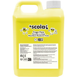 Scola DFP2LT/21 Finger Paint Brilliant Yellow 2L