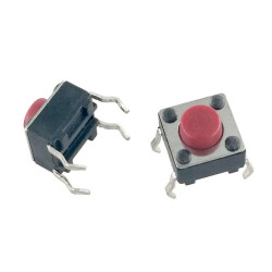 TACT Switch Microswitch 6x6mm h=5.0mm 4-pin - 10 pcs