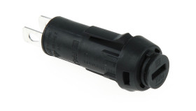 Oprawa bezpiecznikowa montowana w tablicach Montaż panelowy rozmiar: 5 x 20mm 16A 250V ac Lutowie Schurter