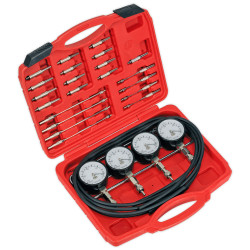 Sealey VS209 Carburettor Synchronizer (vacuum, Mini-type)