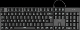 00182678 Keyboard, USB, mechanical, black, EN