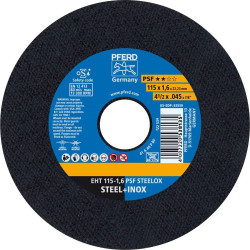 PFERD 61730121 PSF Steelox Cutting Disc 115mm 25 pcs stainless/steel