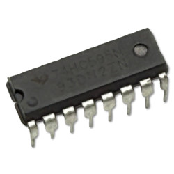 SN74HC595N DIP16 Texas Instruments - 8-bitowy rejestr przesuwny