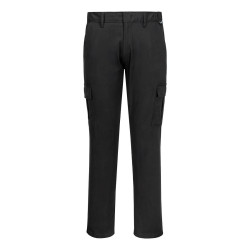 Combat Trouser Stretch Slim Black Regula