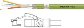 kabel LAN, PROFInet A Helukabel 806398-1, 1 szt., RJ45, CAT 5e, SF/UTP, 10.00 m, zielony