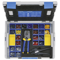 Klauke LBOXX230B Crimp Connector Set 2377 Parts Includes Crimper