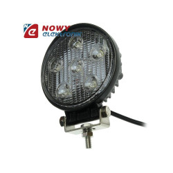 Lampa LED halogen 6x3W 10-30V IP68 Epistar led car okrągły