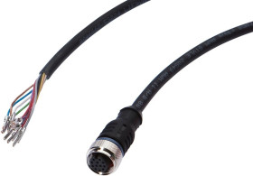 Kabel połączeniowy, 20m, M12 żeński (gniazdo) 12pin prosty, Końcówka wolna, 12x0,14mm², VKB00C25