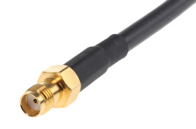 Kabel koncentryczny złącze A SMA złacze B SMA długość 304.8mm typ kabla RF195 Z zakończeniem