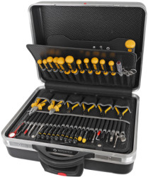ESD tool case, 61 pieces, Bernstein, 7000