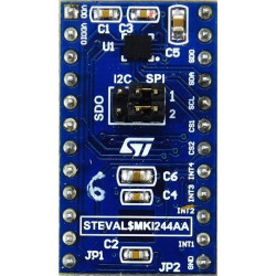 STEVAL-MKI244A 2xASM330LHBG1 adapter board for a standard DIL24 socket